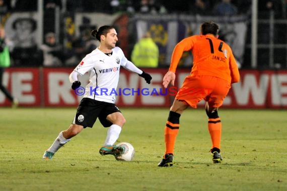 2. Bundesliga SV Sandhausen - FC Erzgebirge Aue im Hardtwaldstadion (© Kraichgausport / Loerz)